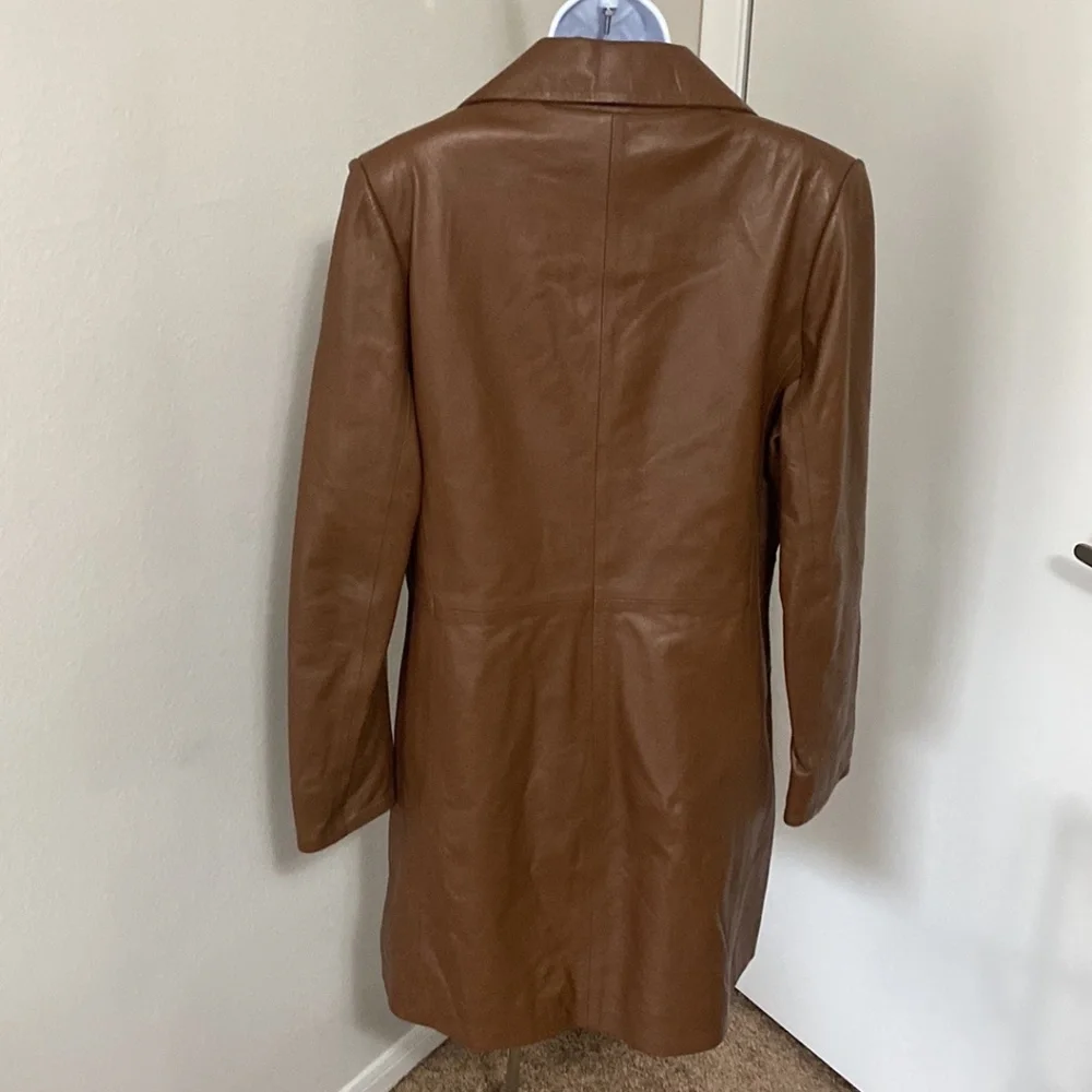 Ferra Pelle Specializate Turkish Leather Coat - Picture 7 of 13